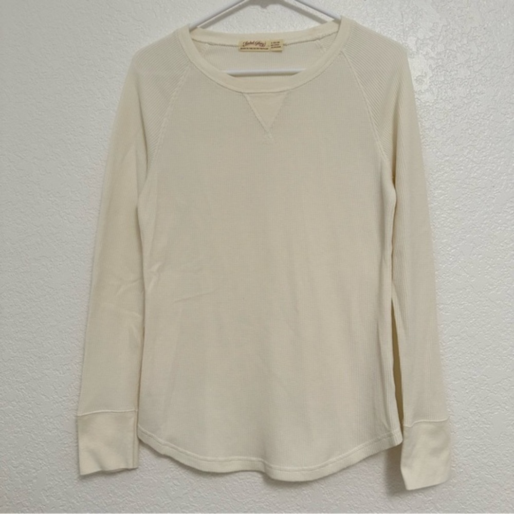 Faded Glory Women's Crew Neck Sweater in Cream Color